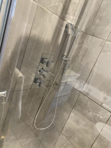 Bathroom - clean shower 3