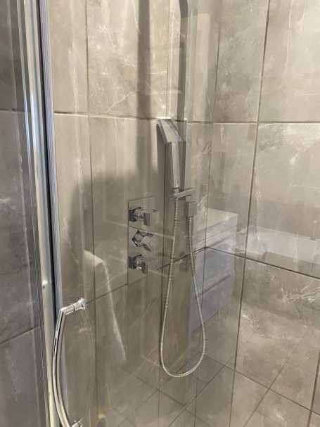 Bathroom - clean shower 2